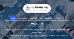Desktop Screenshot of dryscrubberusers.org